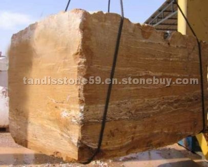 Walnut Travertine Block Walnut Travertine Block