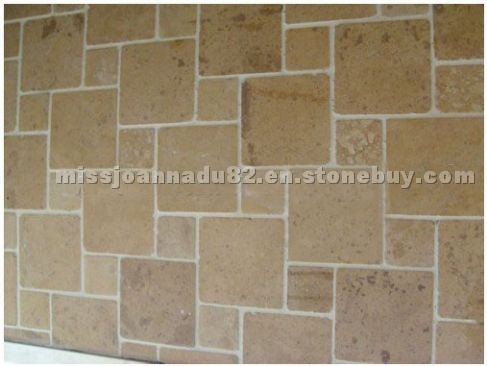 Yellow limestone French pattern Yellow limestone French pattern