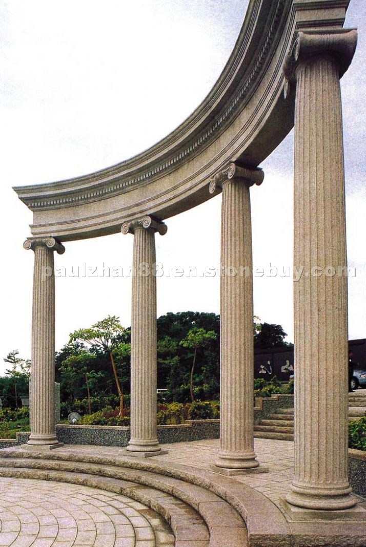beige Roman pillar