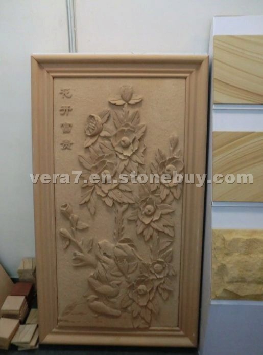 Yellow Sandstone Embossment Etching