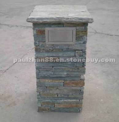 Slate gate posts