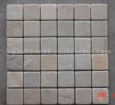 Multicolor slate mosaics Multicolor slate mosaics