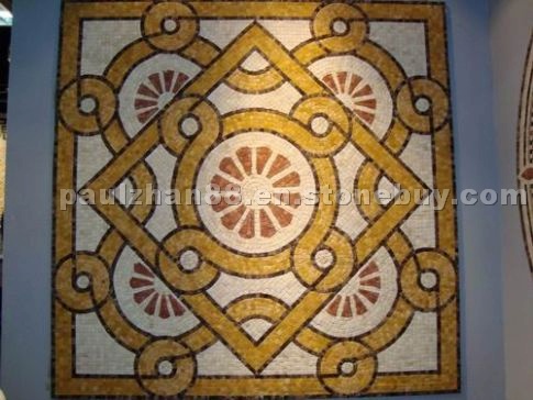 multicolor marble stone mosaic