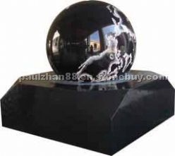 Black Granite Water fountain Black Granite Water fountain