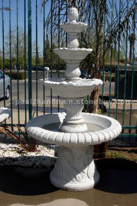 Marble water fountain