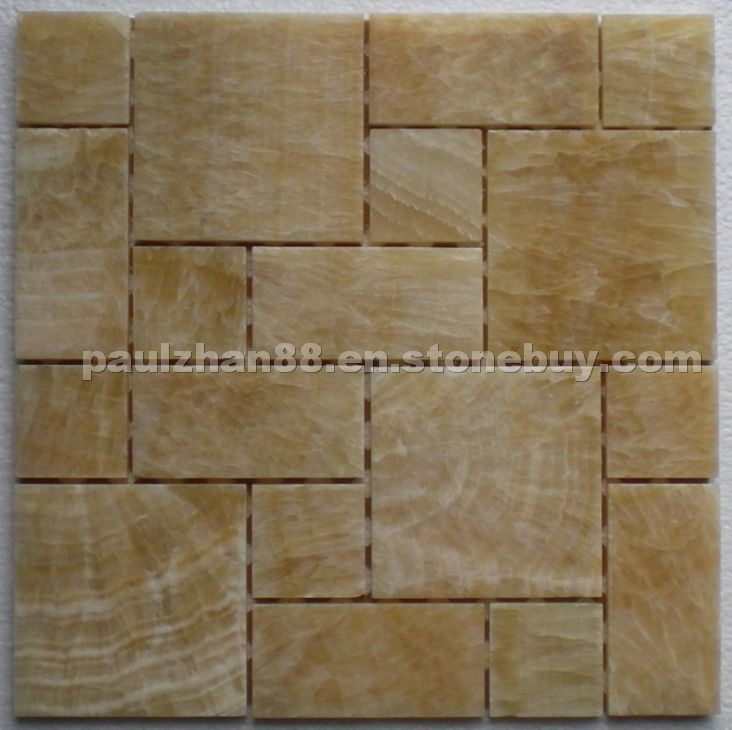 Yellow Onyx Mosaic