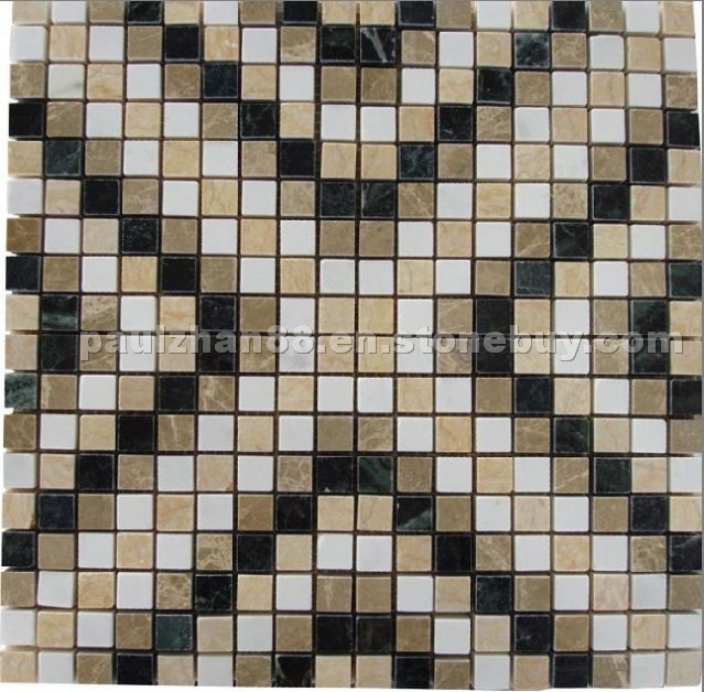 mix color marble mosaic