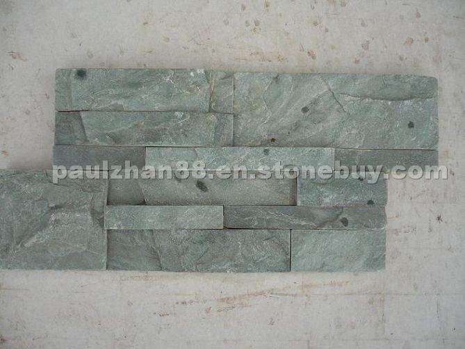 Green slate stack stone