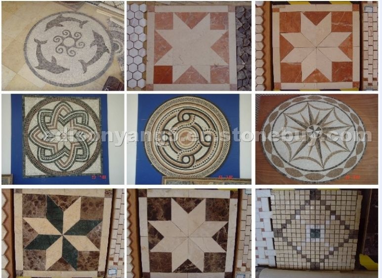 Marble Mosaic Medallions