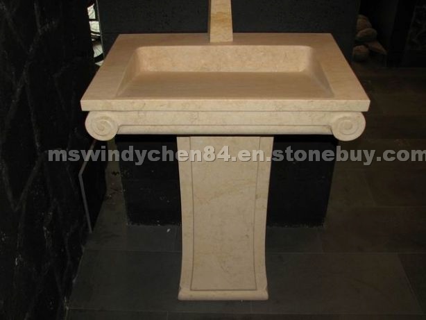 Beige Marble Vanity Top