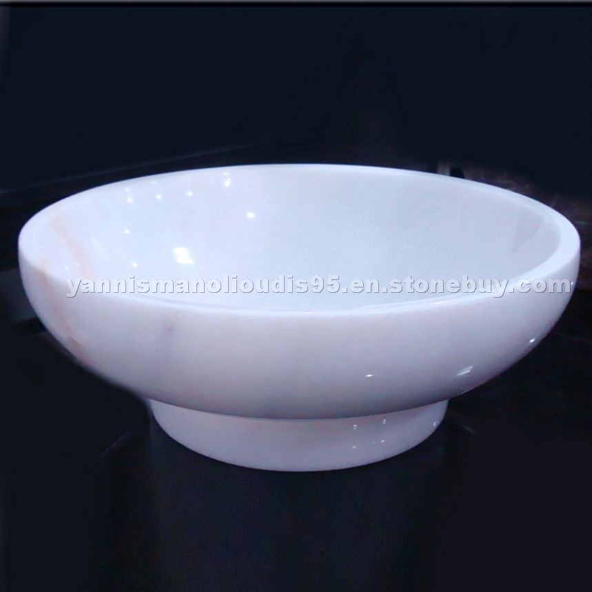 White Marble Sink