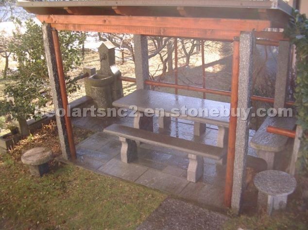 Tables and benches for gardening