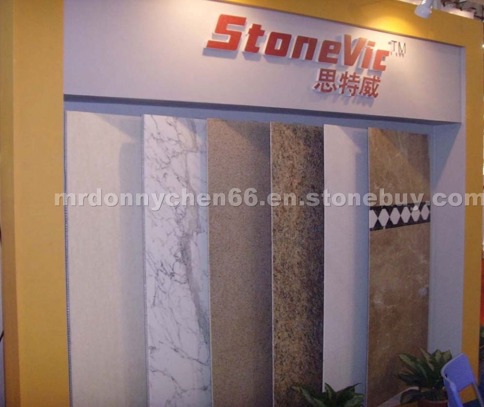 Laminated stone panels