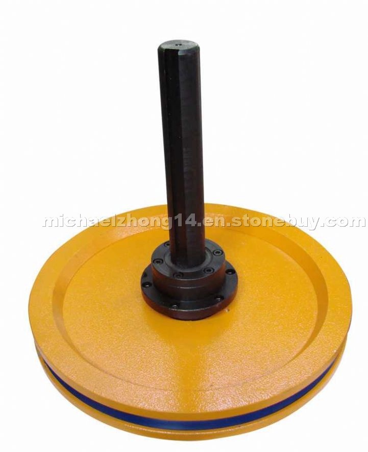 Small Flywheel (diamond wire saw machine fitting)