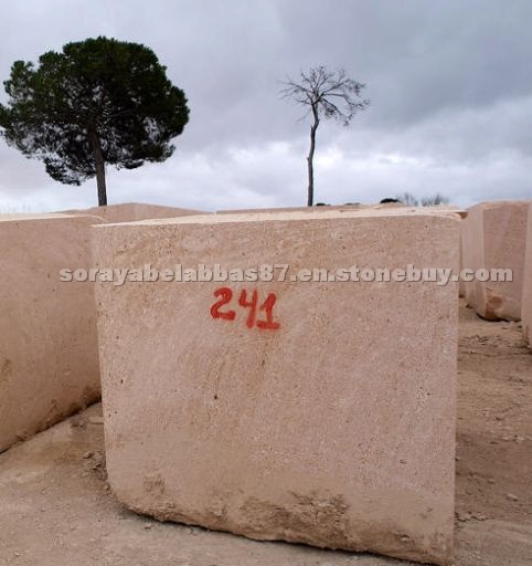 Lumaquela Rosada Limestone Blocks