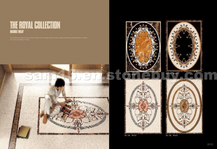 Marble Inlay Medallion