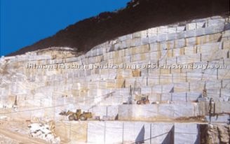 Quarry in Volakas - Drama, Marble Blocks