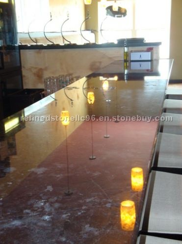 Brown Antique Granite Bar Top