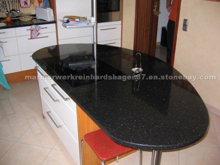 Star Galaxy granite island 3cm