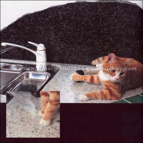 Bethel White Granite countertops