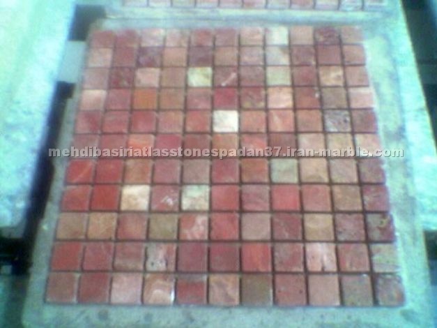Red Travertine Mosaic Red Travertine Mosaic