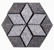 Granite mosaic pattern