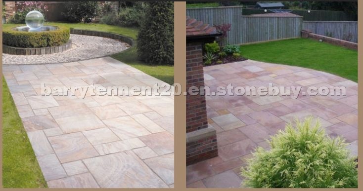 Rainbow Sandstone Pavement