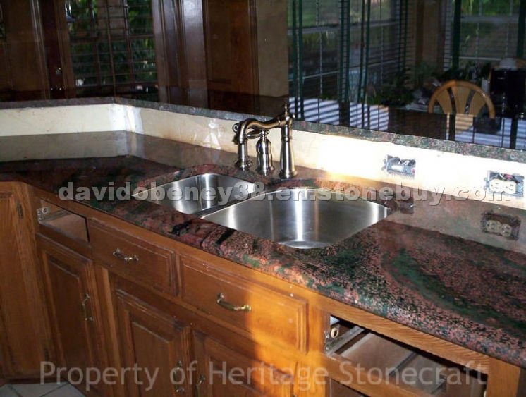 Verde Fuoco Countertop