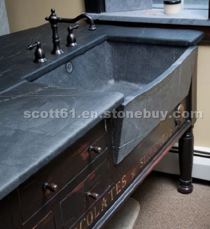 Soapstone Block Sinks