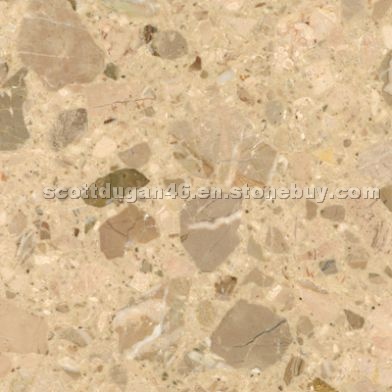 Engineered Marble- Breccia Aurora -Antique Finish