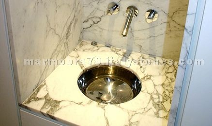 Calacatta Marble Vanity Top