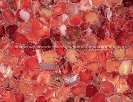 Carnelian Rosso Artificial Stone