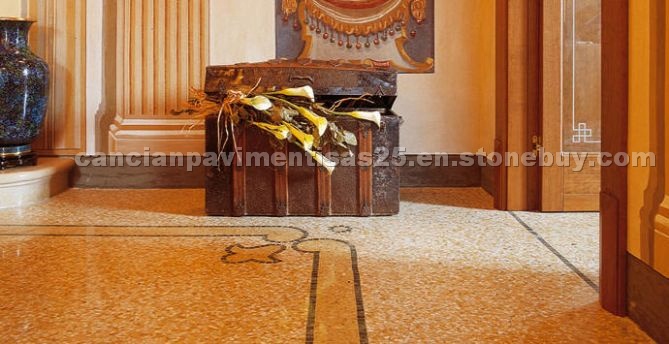 Venetian terrazzo floors and mosaics