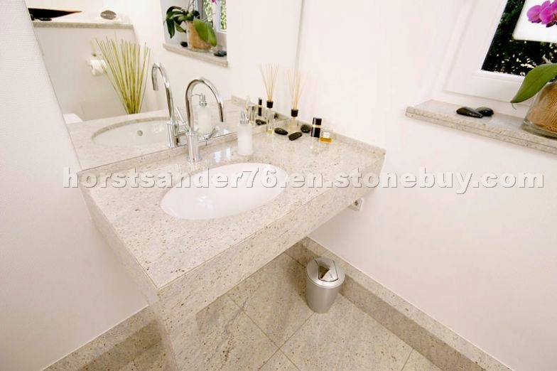 Kashmir White Granite Vanitytop