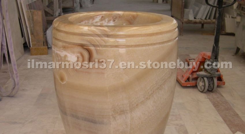 Basins and Sinks - Honey Onyx, Marble, Travertine,