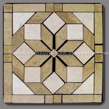 Tumbled Travertine Mosaic