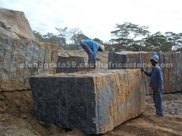 Nero Africa Granite Blocks