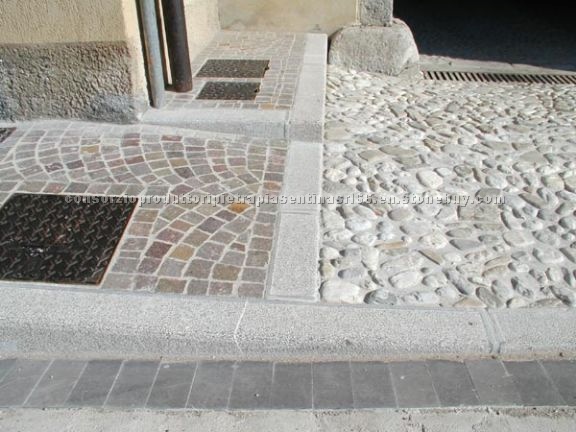 curbstones, decorative and rounded-off elements curbstones, decorative and rounded-off elements