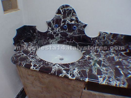 Rosso Levanto Vanity Top