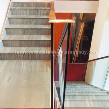 Stairs, Kirkstone wall cladding