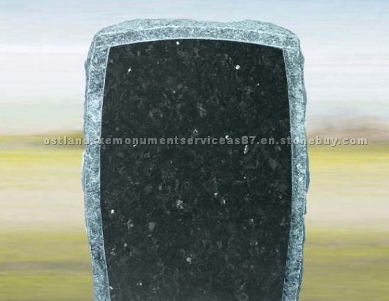 Labrador Pearl Granite Gravestone