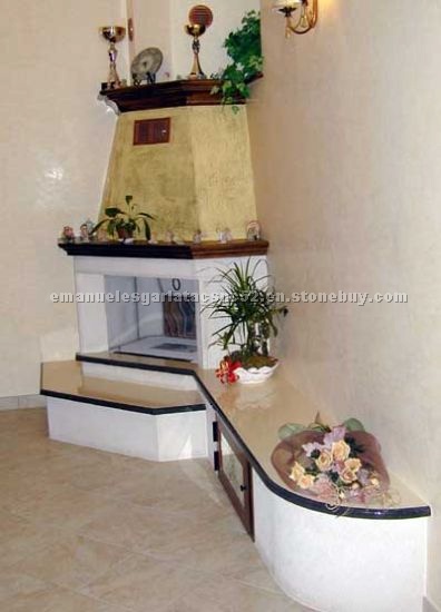 Fireplaces in Lava-Stone
