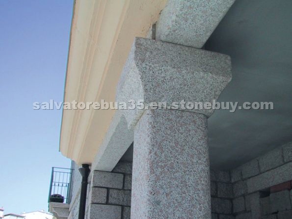 Granite capital of pillar
