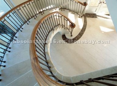 Quartz stone stairs