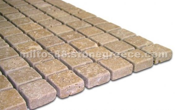 Noce Travertine Mosaic