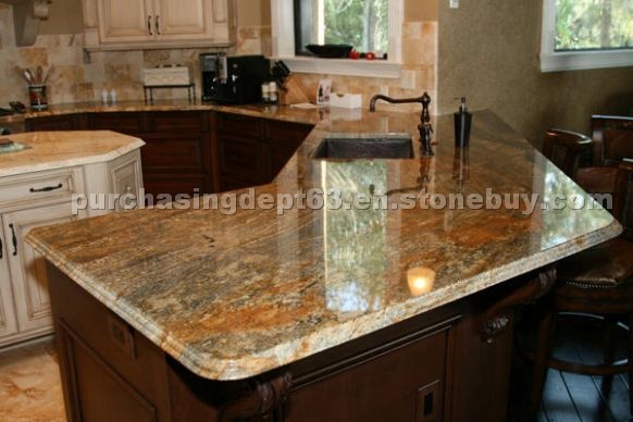 Juparana Golden Flame Countertop