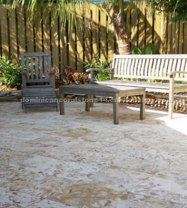 Coral Stone Pavement