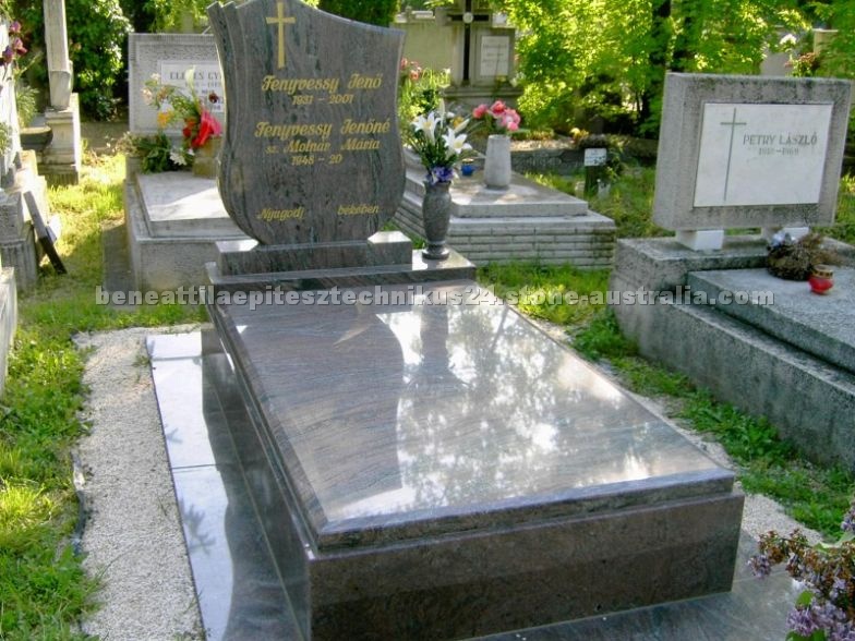 Headstones, monuments