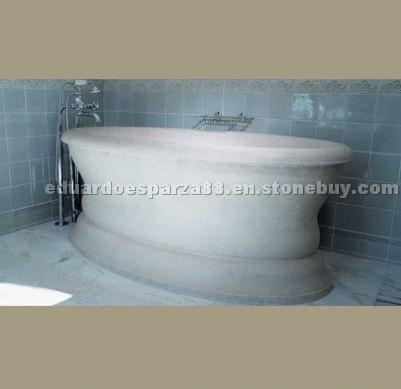 Keeley Bathtub - Cut Limestone