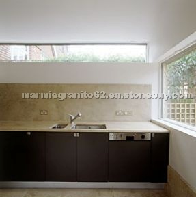 Limestone kitchen work tops